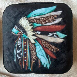 Headdress Travel Jewelry Box
